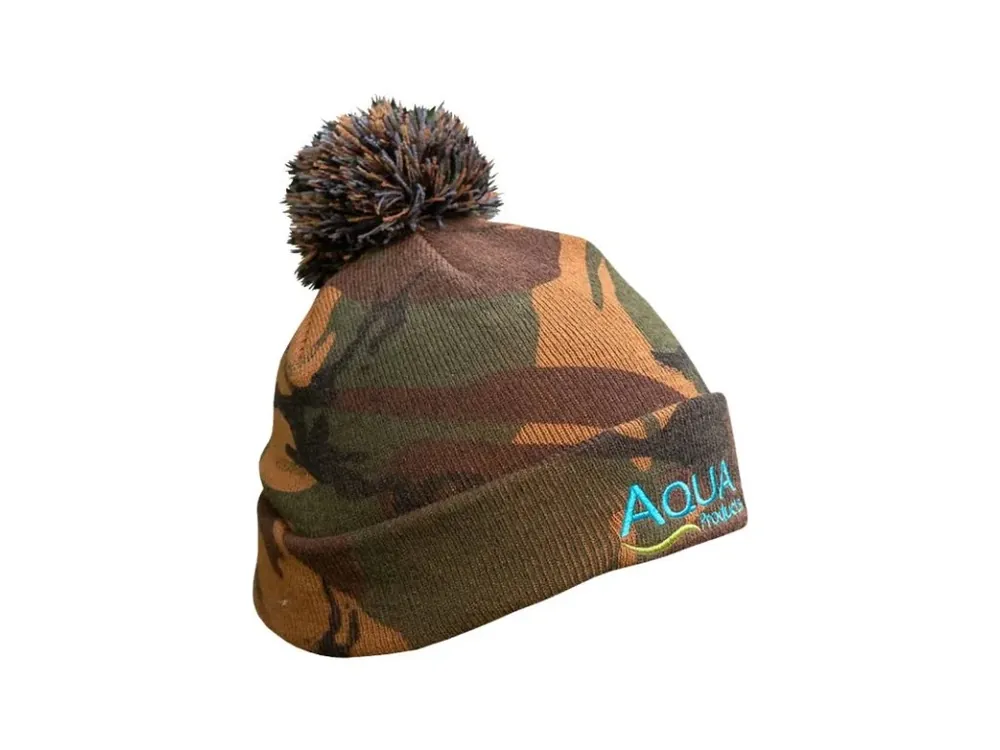 Aqua Kulich - Camo Bobble Hat Kup Teď