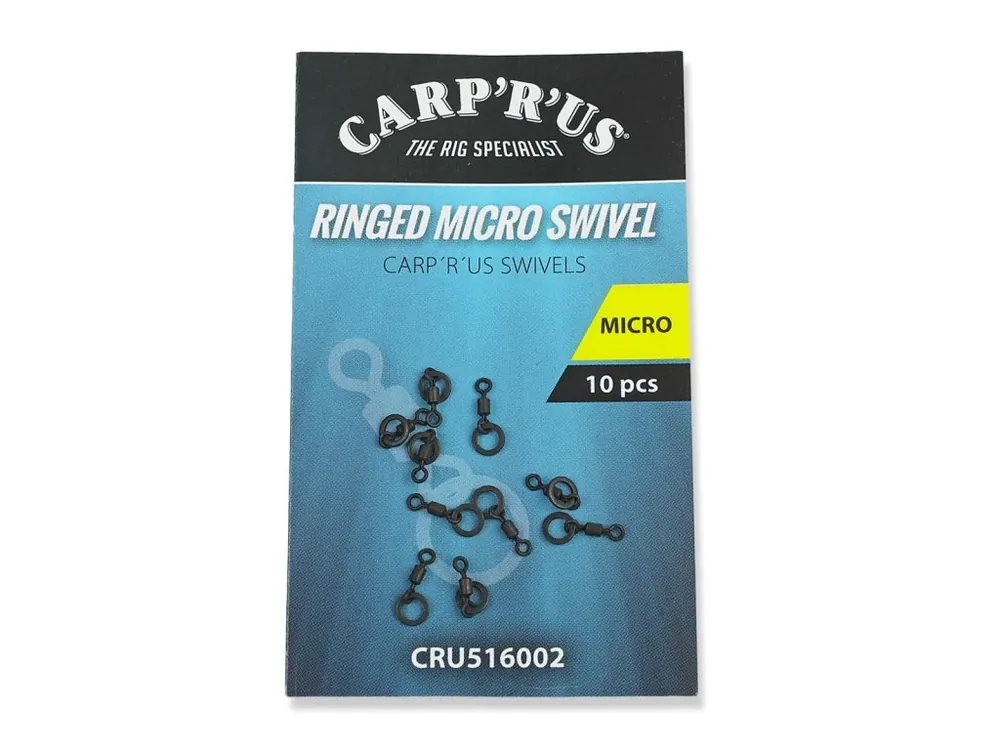 Carp´R´Us Obratlík Ringed Micro Swivel 10ks Výprodej