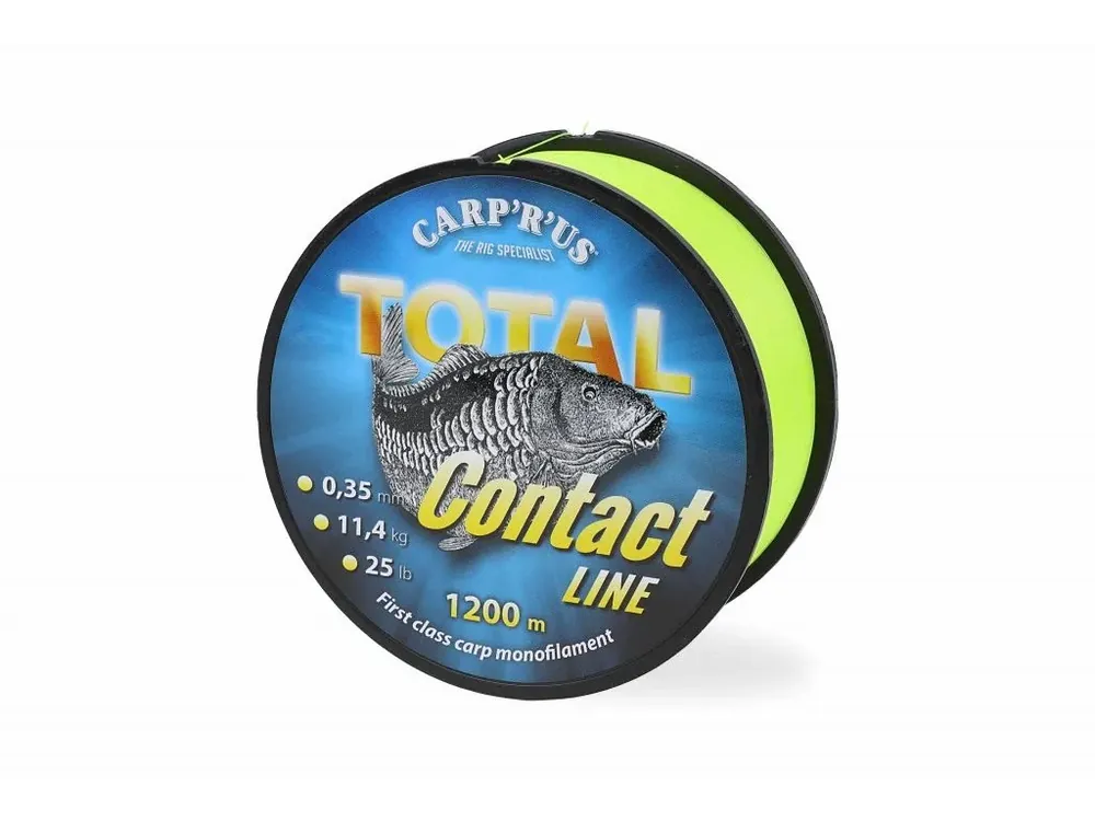 Carp´R´Us Vlasec Total Contact Line Yellow 1200m Objednat Nyní