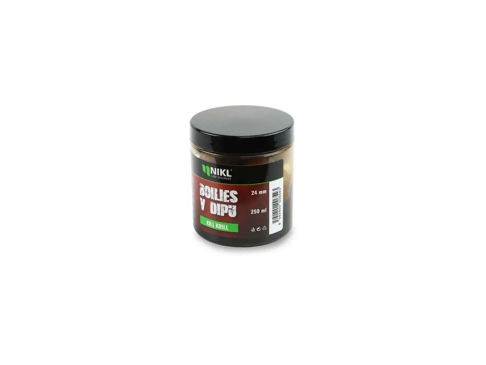 Nikl Boilies v dipu Kill Krill 250ml Přímo Od Výrobce