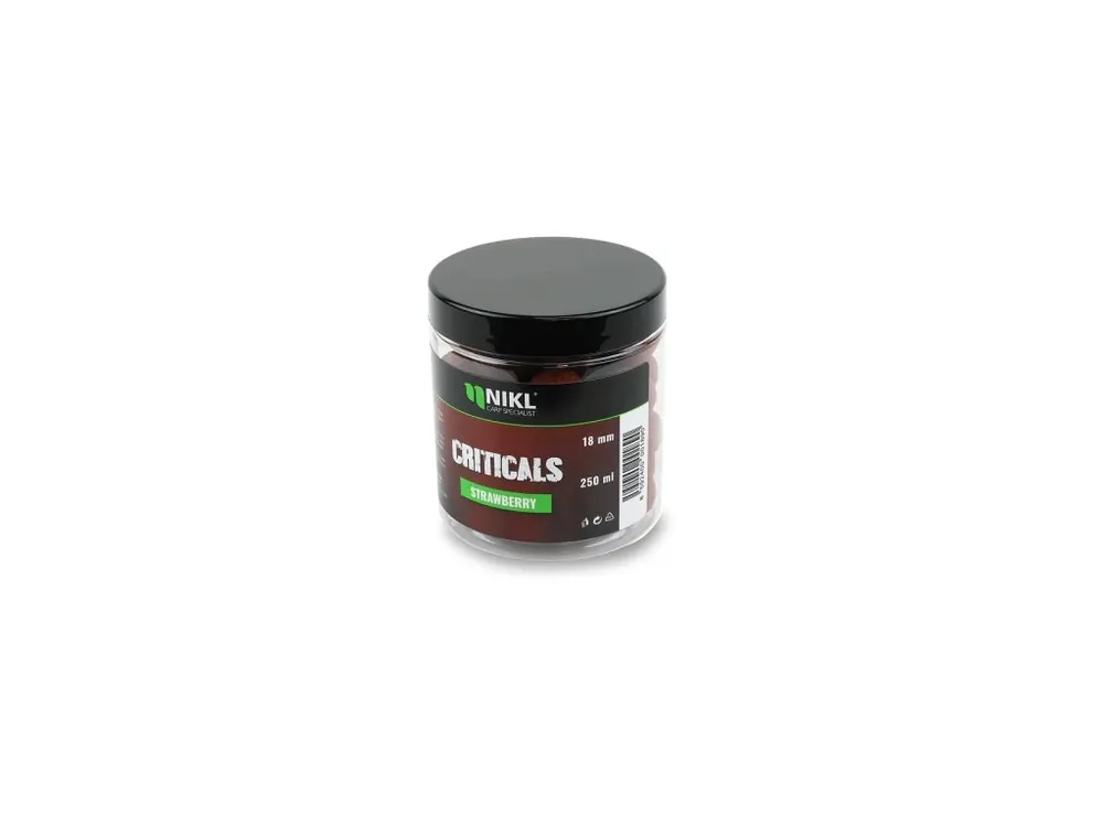 Pouze Dnes Nikl Criticals boilie Strawberry 250ml