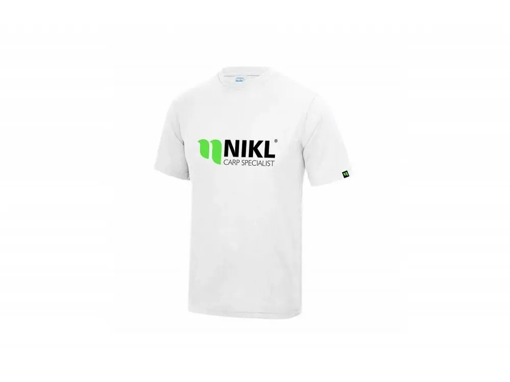 Top Prodej Nikl Funkční Triko Bílé