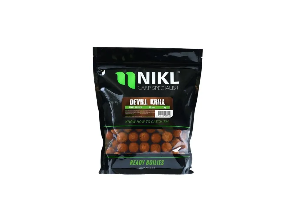 Nikl Hotové boilies Devill Krill Rychlé Dodání