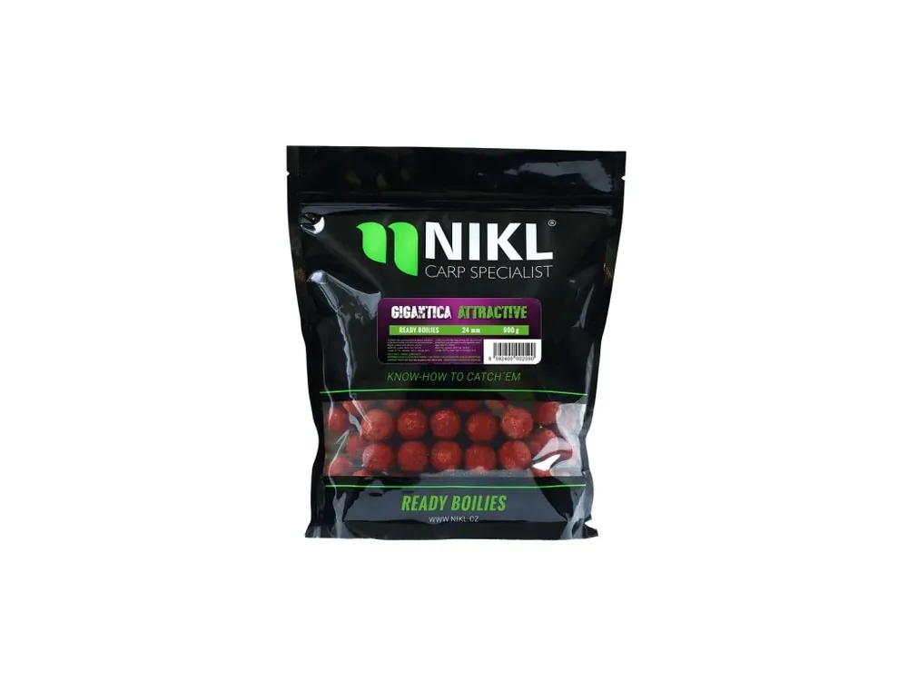 Nikl Hotové boilies Gigantica ATTRACTIVE Levný