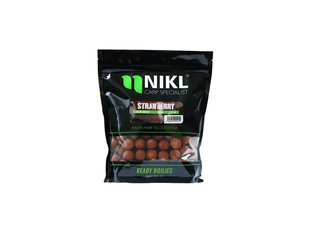 Nikl Hotové Boilies Strawberry Aktuální