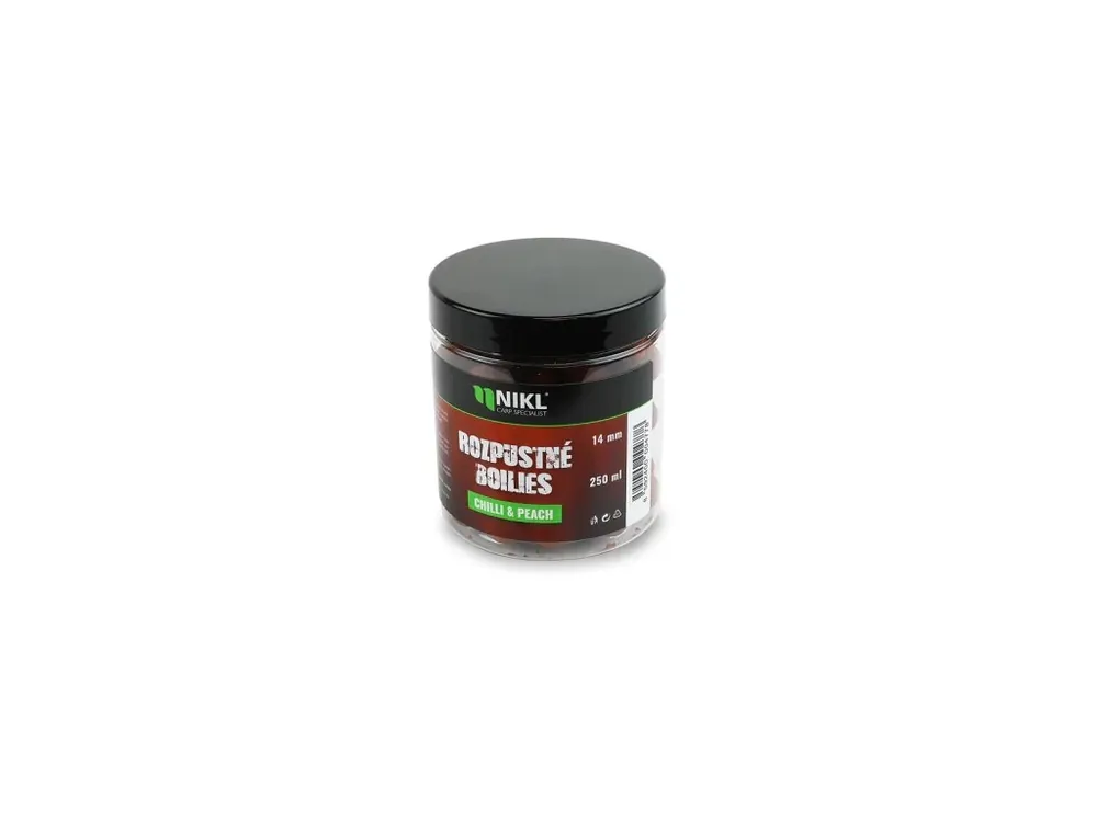 Nikl Rozpustné boilies Chilli & Peach 250ml Nejlepší Volba