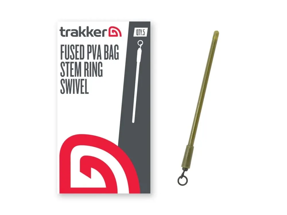 Trakker Dřík do inline olov Fused PVA Bag Stem - Ring Swivel 5ks Nejlepší Cena