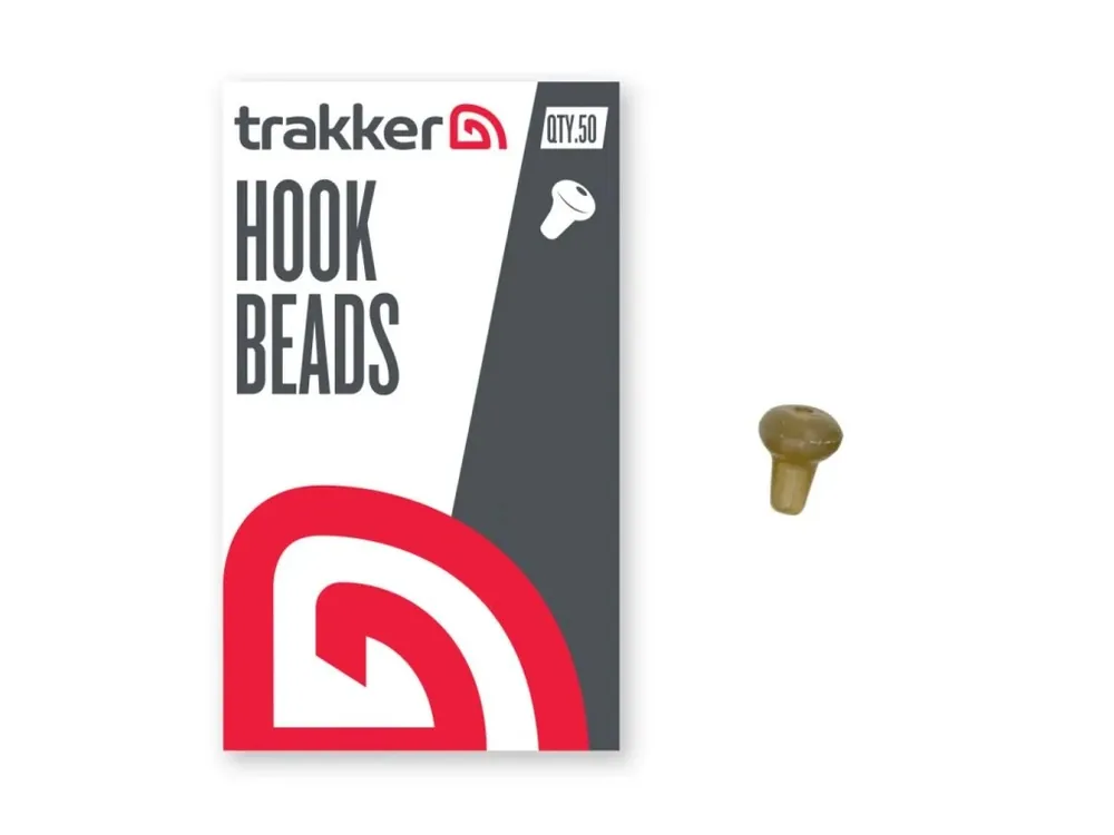 Trakker Gumový stoper Hook Beads 50ks Expresní Doručení