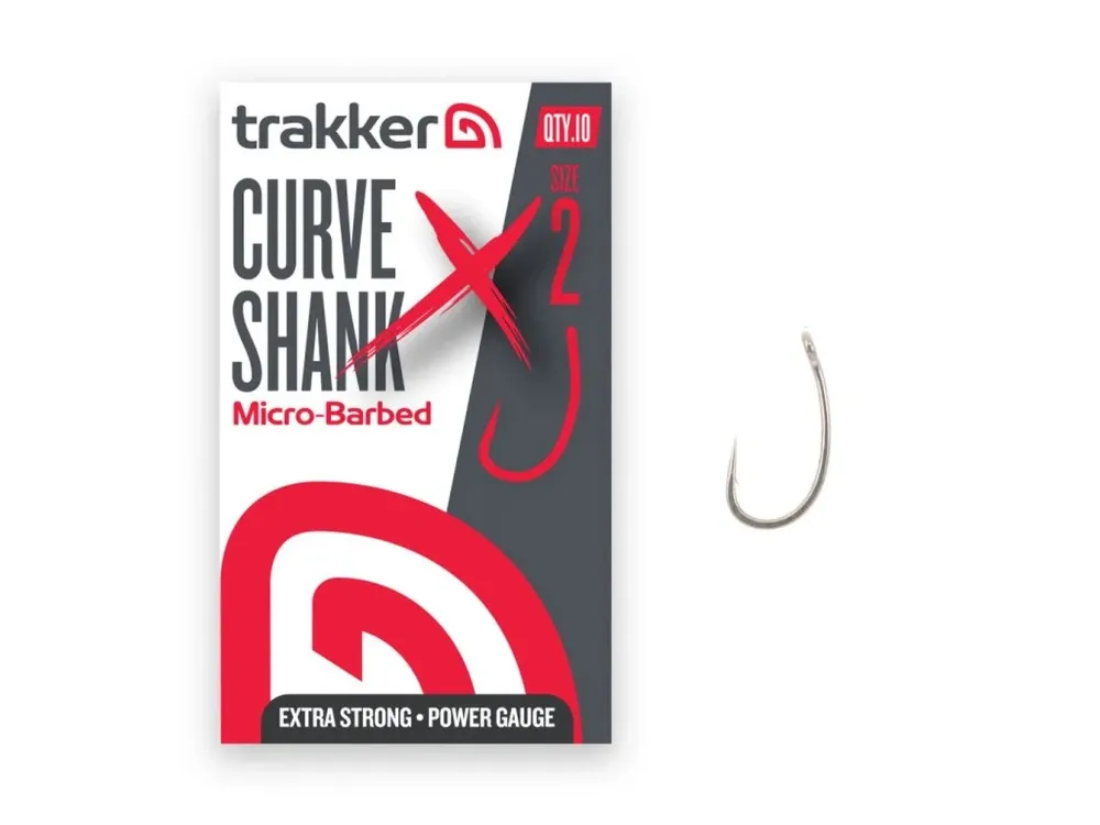 Trakker Háček Curve Shank XS Hooks (Micro Barbed) Časově Omezené
