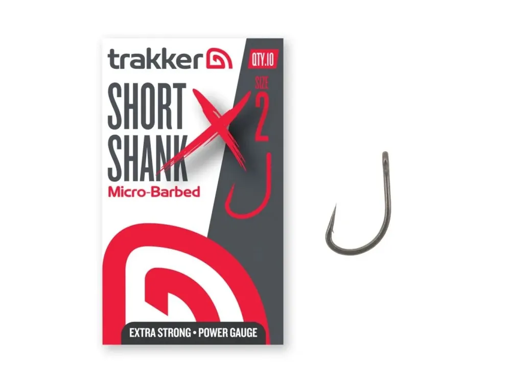Trakker Háček Short Shank XS Hooks (Micro Barbed) Levný