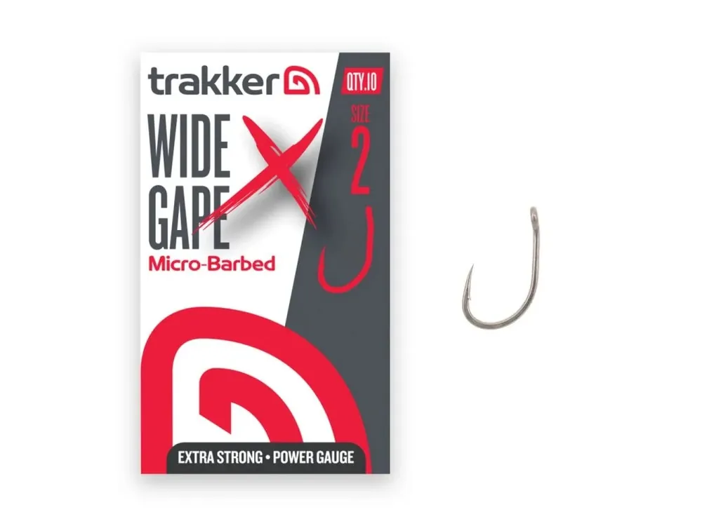 Aktuální Trakker Háček Wide Gape XS Hooks (Micro Barbed)