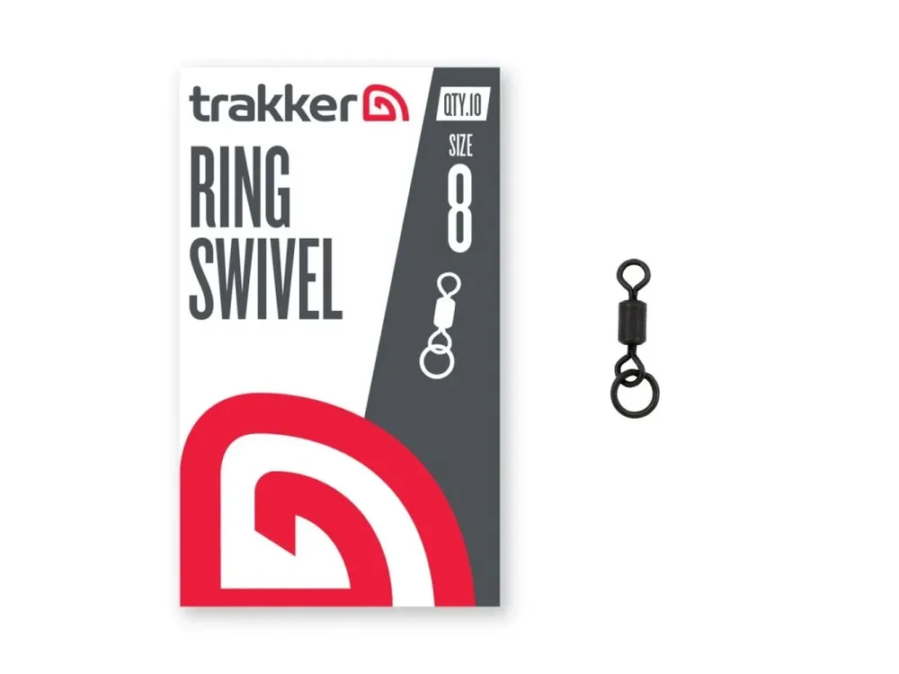 Trakker Obratlík Ring Swivel vel. 8, 10ks Dokud Zásoby Vydrží