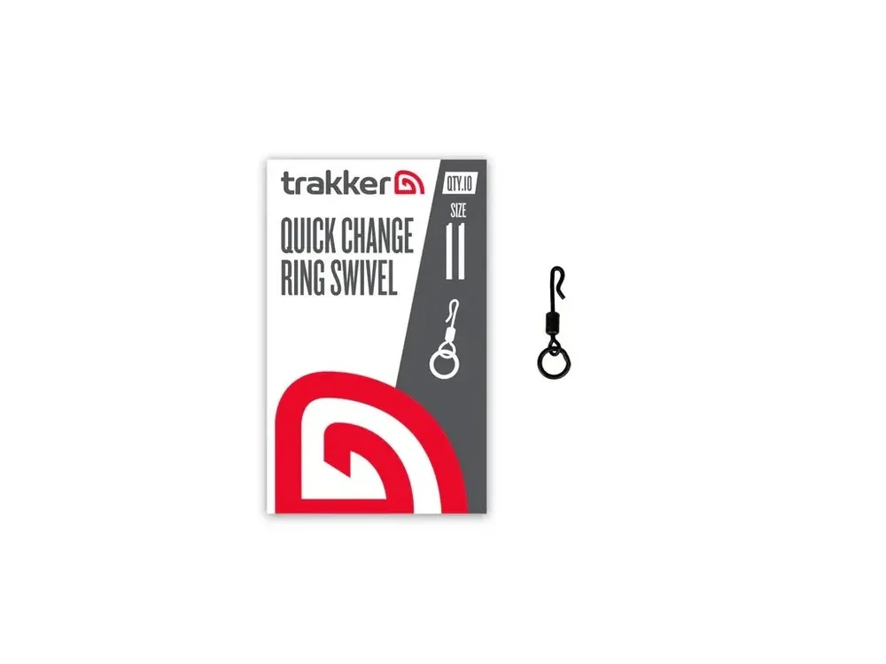 Trakker Obratlík s kroužkem Quick Change Ring Swivel - size 11 Cenový Hit