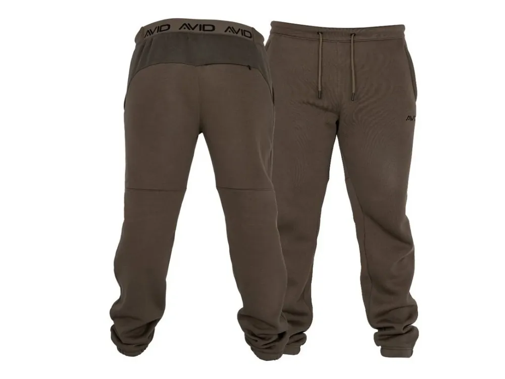 Hit Sezóny Avid Carp Tepláky Compound Joggers Brown