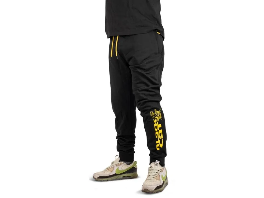 Nejlepší Volba Black Cat Tepláky Black Joggers
