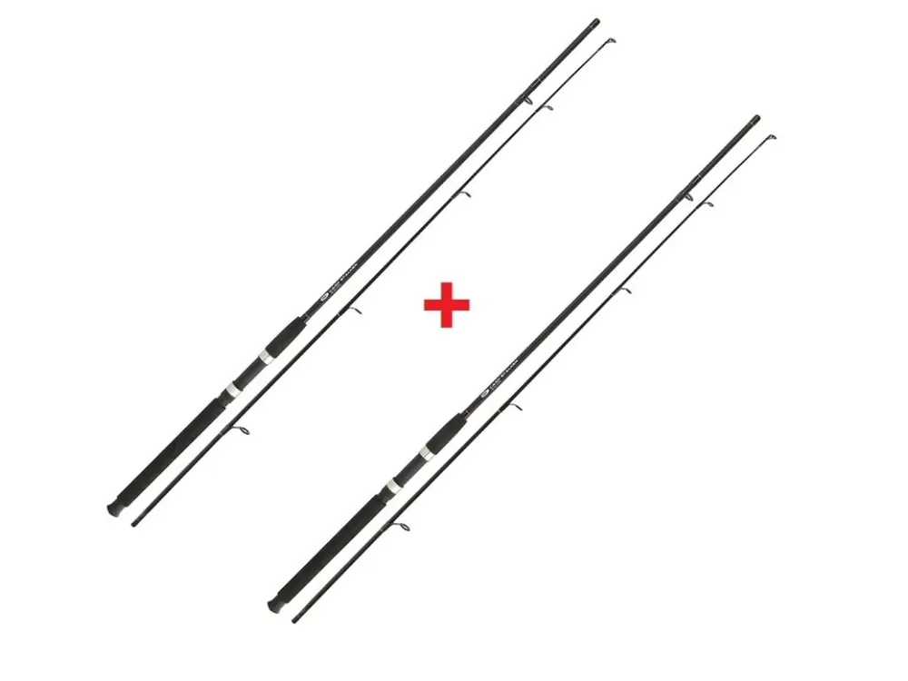 Dokud Zásoby Vydrží NGT Prut Carp Stalker Rod 8ft/2pc black 1+1 ZDARMA!