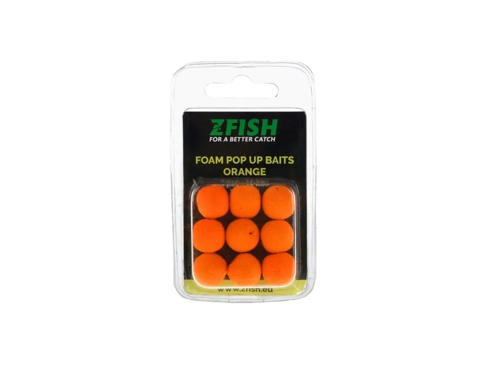 Hit Sezóny Zfish Pěnová Nástraha Foam Pop up Baits Orange 15mm