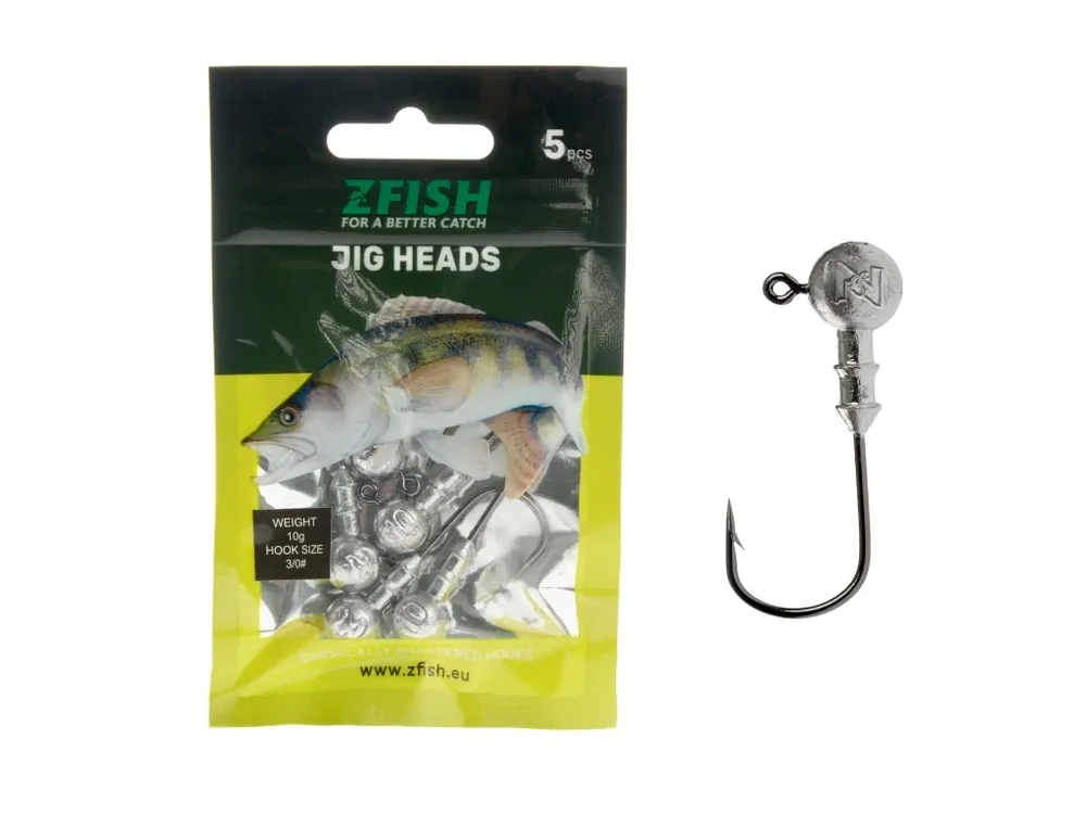 Zfish Jig Head - 5 ks Super Cena