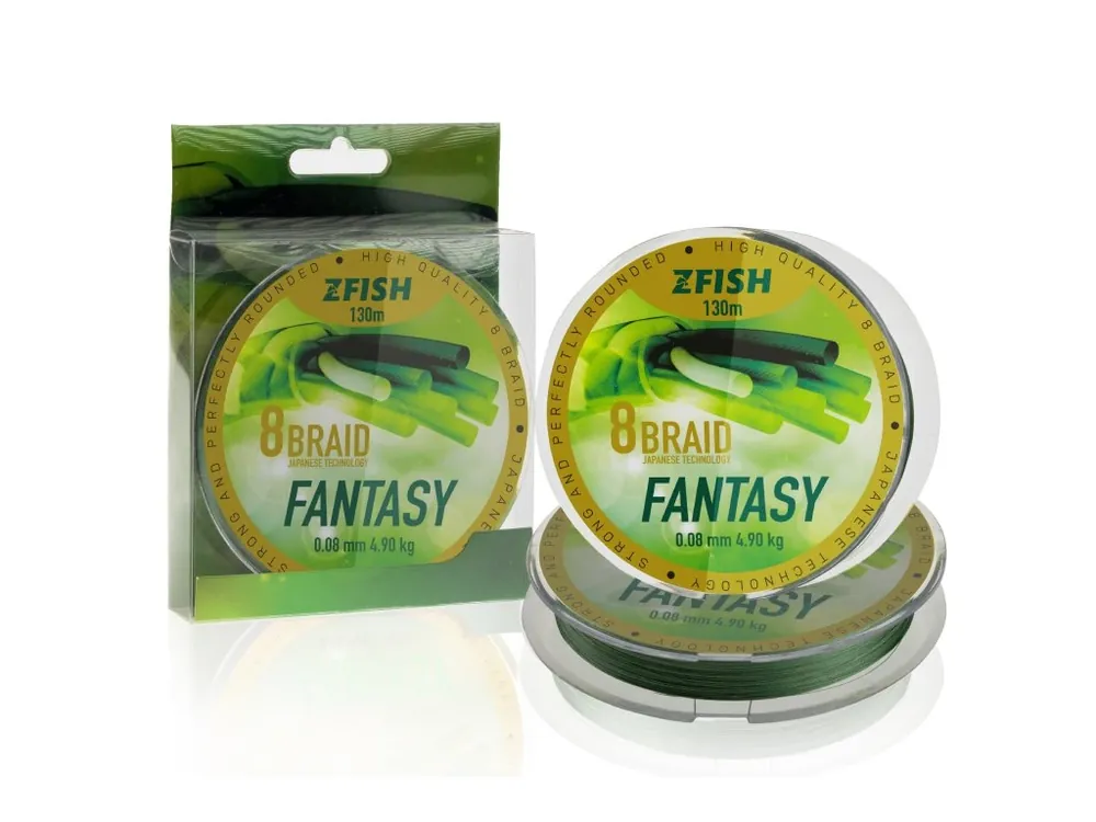 Zfish Šňůra Fantasy 8-Braid 130m Jen Po Omezenou Doba