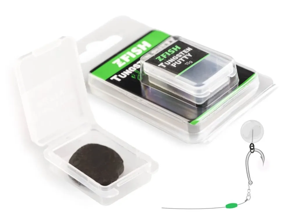 Přímo Od Výrobce ZFISH Plastické Olovo Tungsten Putty Black