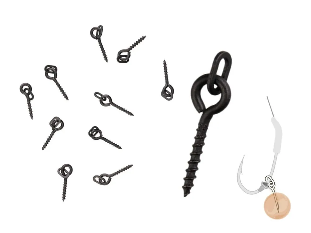 ZFISH Vrtáček s Kroužkem Bait Screw & Oval Ring Akční Cena
