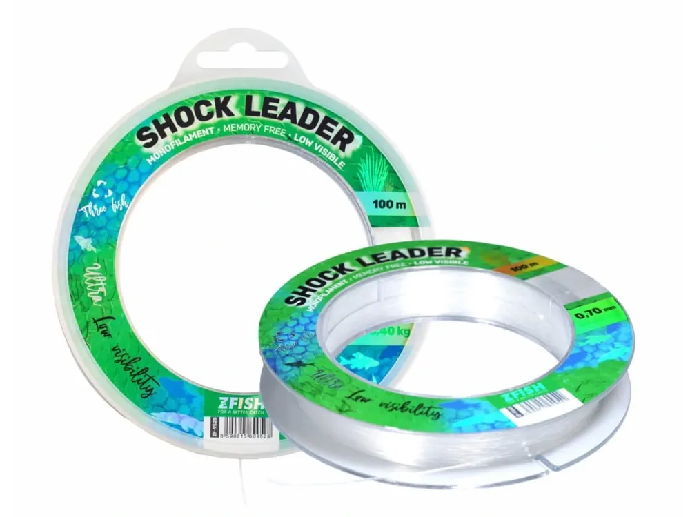 Přímo Od Výrobce ZFISH Šokový Vlasec Vision Shock Leader 100 m