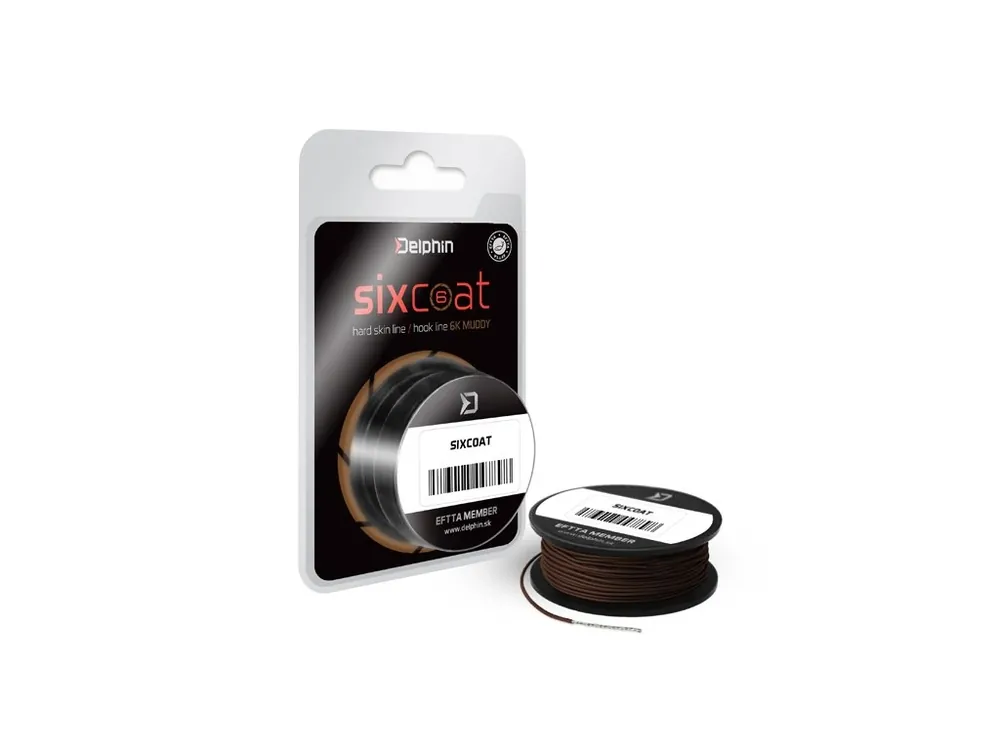 Hookline Delphin SIXCOAT 20m Levný