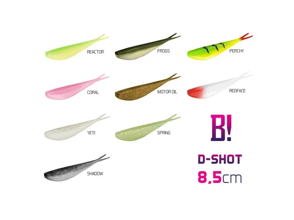 Umelá nástraha BOMB! D-SHOT 8,5cm Vrácení Zdarma