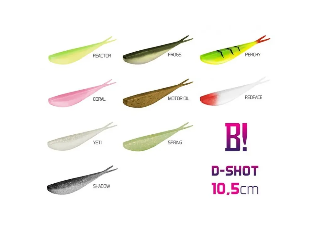 Top Prodej Umelá nástraha BOMB! D-SHOT 10,5cm