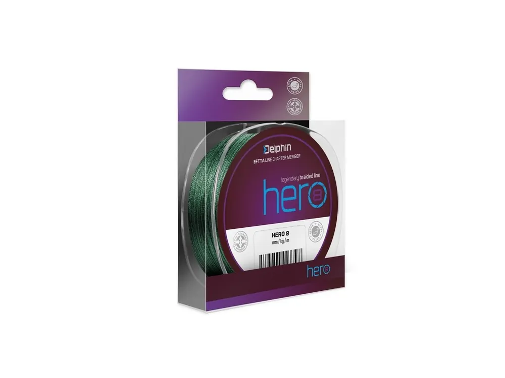 Delphin HERO 8 zelená / 0.12 >>> 0.50mm Top Prodej