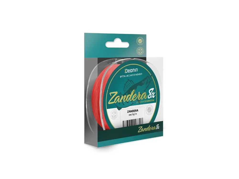 Delphin ZANDERA 8 červená / 0.10 >>> 0.20mm Originální