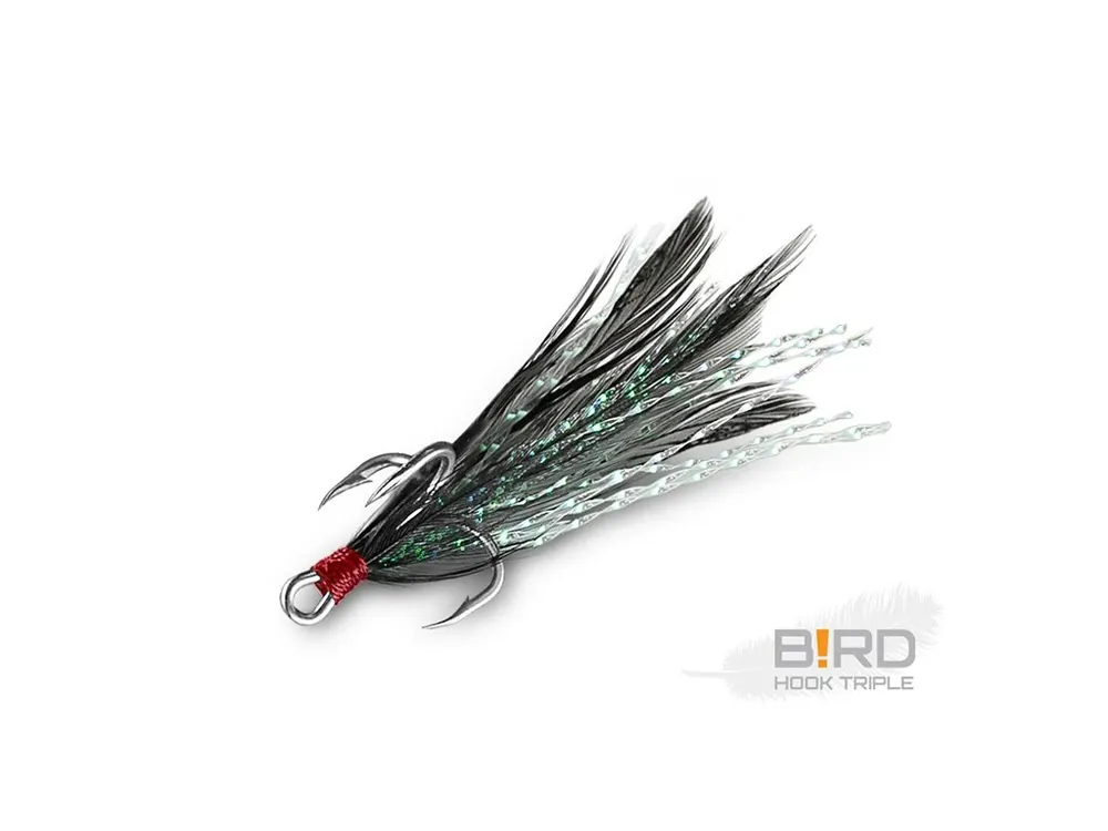 Autentický Delphin B!RD Hook TRIPLE / 3ks