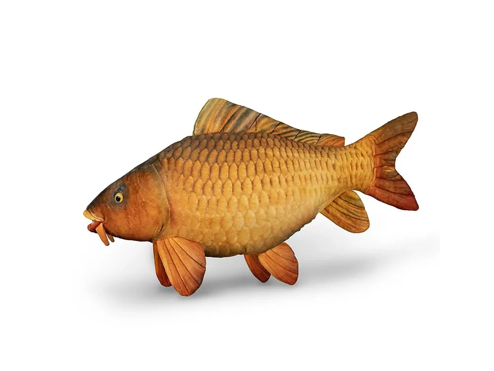 Zlevněný Plyšový kapr Delphin CARPY
