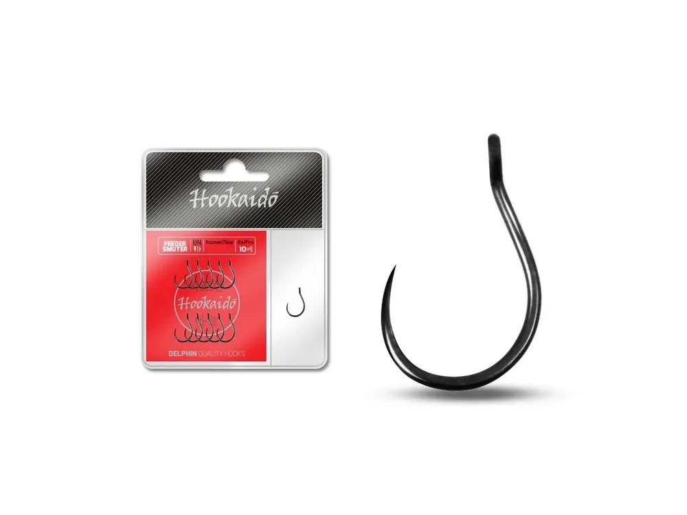 Sezónní Sleva Háček Delphin HKD Feeder SMUTER ring / 10+1ks