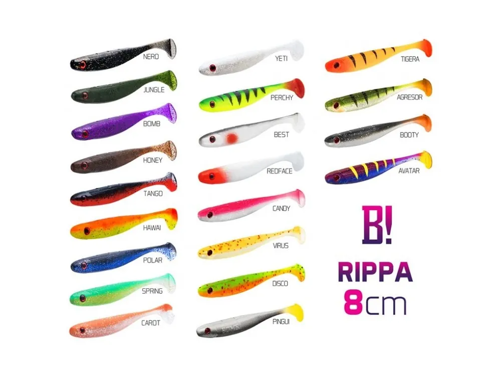 Umělá nástraha BOMB! Rippa / 5ks Omezená Nabídka