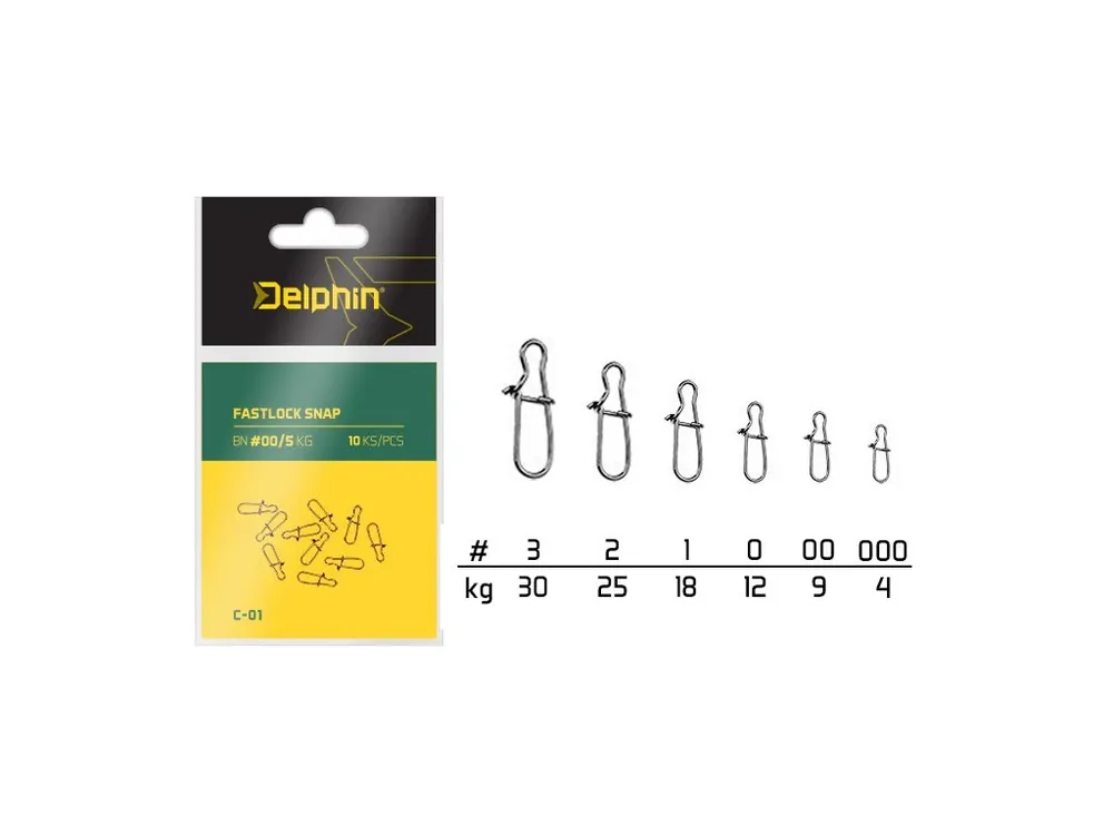 Pouze Dnes Fastlock Snap C-01/10ks C-01