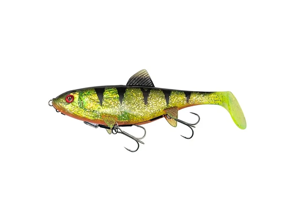 Víkendová Akce Fox Rage Gumová Nástraha Replicant Shallow Legend Colours 18cm 65gr UV Perch