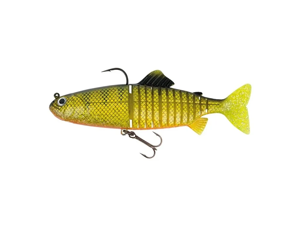 Ověřený Fox Rage Gumová Nástraha Replicant Jointed Legend Colours 23cm 130gr UV Natural Perch