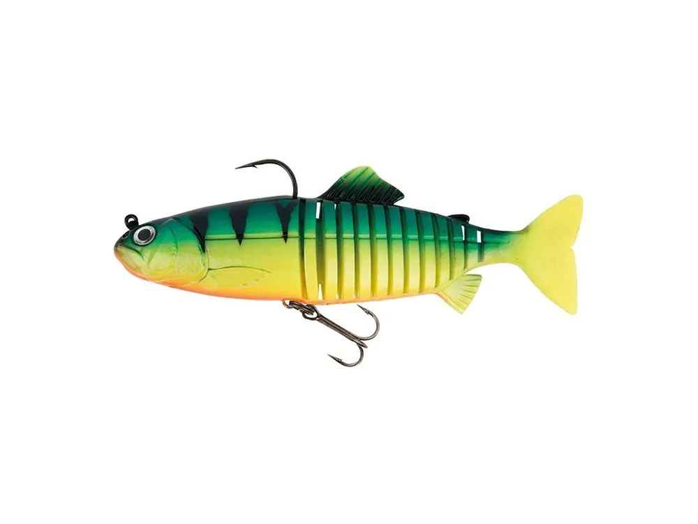 Originální Fox Rage Gumová Nástraha Replicant Jointed Legend Colours 23cm 130gr UV Firetiger