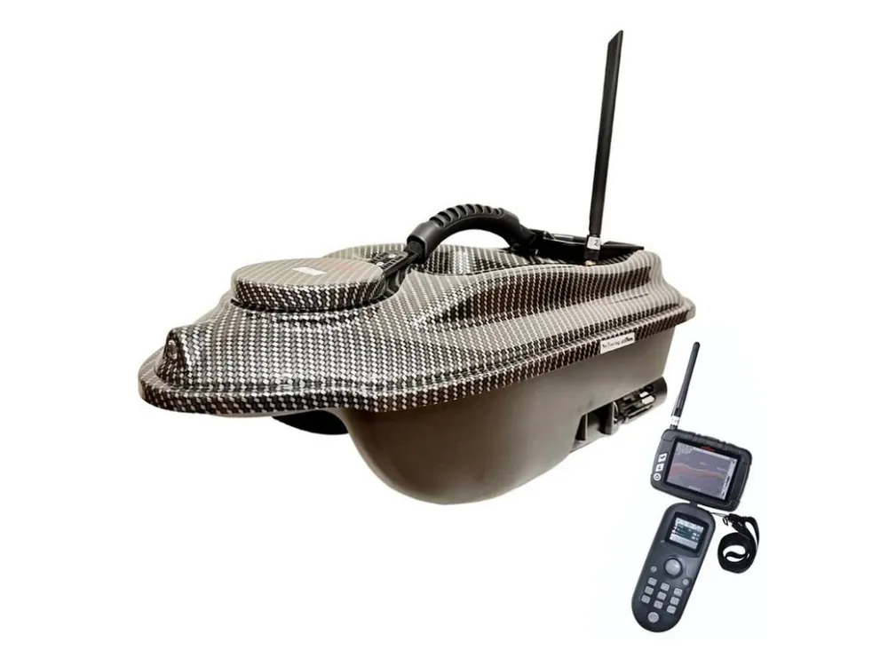 Tovární Cena Boatman Zavážecí lodička ACTOR PRO s GPS a ECHOLOTEM 10Ah baterie- Carbon NEW