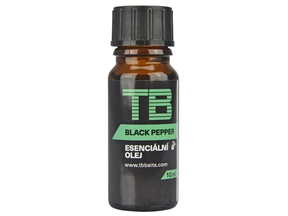 TB Baits Esenciální Olej Black Pepper 10 ml Ověřený