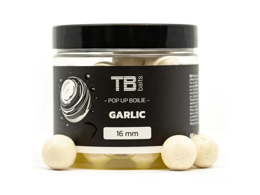 Ihned K Objednání TB Baits Plovoucí Boilie Pop-Up White Garlic + NHDC 65 g