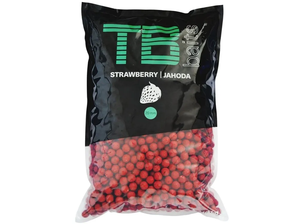 TB Baits Boilie Strawberry Značkový
