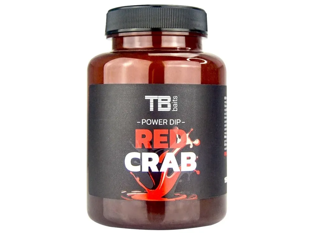 Super Cena TB Baits Power Dip Red Crab 150 ml