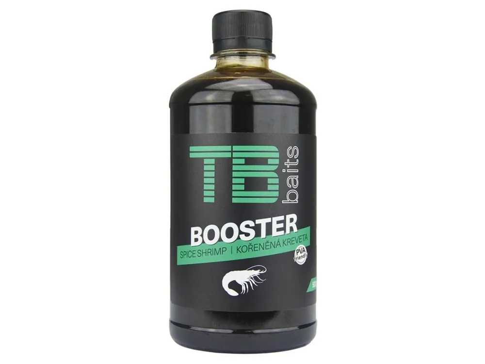 TB Baits Booster Spice Shrimp 500 ml Výhodná Nabídka