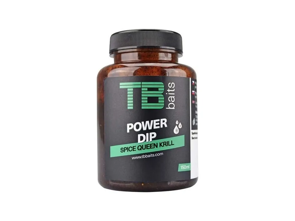TB Baits Power Dip Spice Queen Krill 150 ml Nejlepší Volba