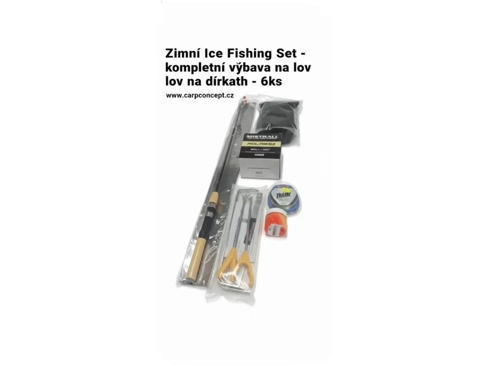 Výprodej Zimní ICE Fishing Set – kompletní výbava na lov na dírkách - 6ks