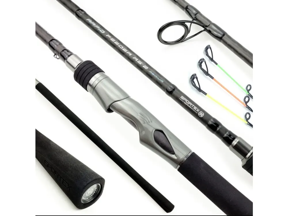 Nejprodávanější Sportex prut Rapid Feeder RS-2 Medium 3-díl 390cm / 80-150g