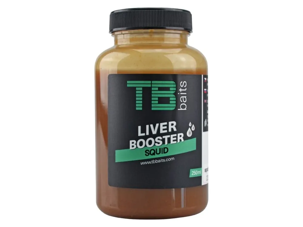 Nakupujte Hned TB Baits Liver Booster Squid - 250ml