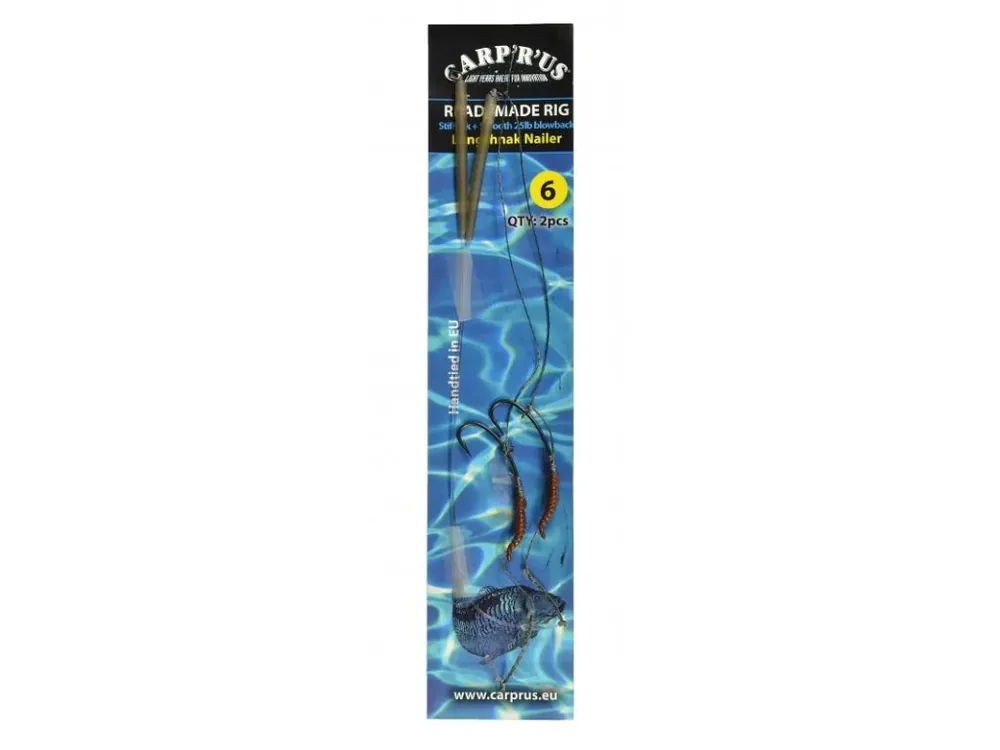 Tovární Cena Carp´R´Us Návazec Ready Combi Rig Stiff Link - Longshank 2ks